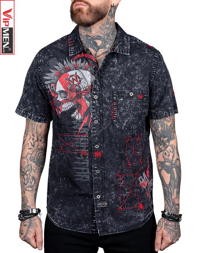 Áo sơ mi Wornstar M-L-XXL