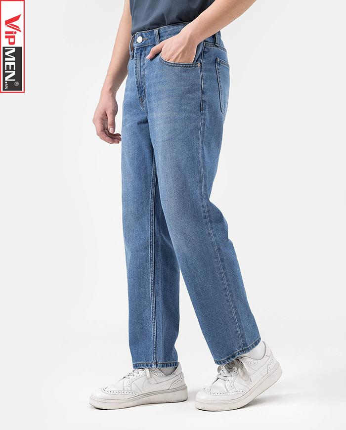 Quần Jeans Nam Basics - dáng Straight