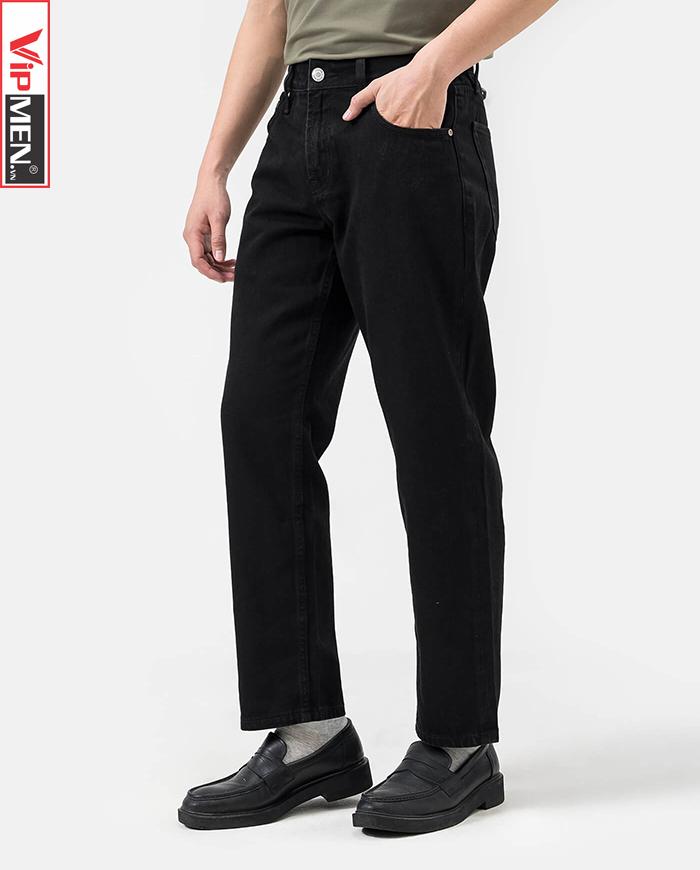 Quần Jeans Nam Basics dáng Straight 29-30-31-32