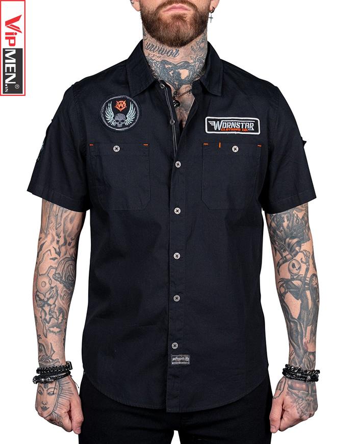 Áo sơ mi Wornstar S-XL