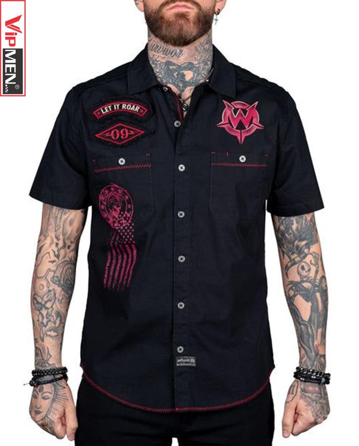 Áo sơ mi Wornstar S-M-L